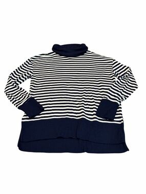 GAP striped turtleneck sweater